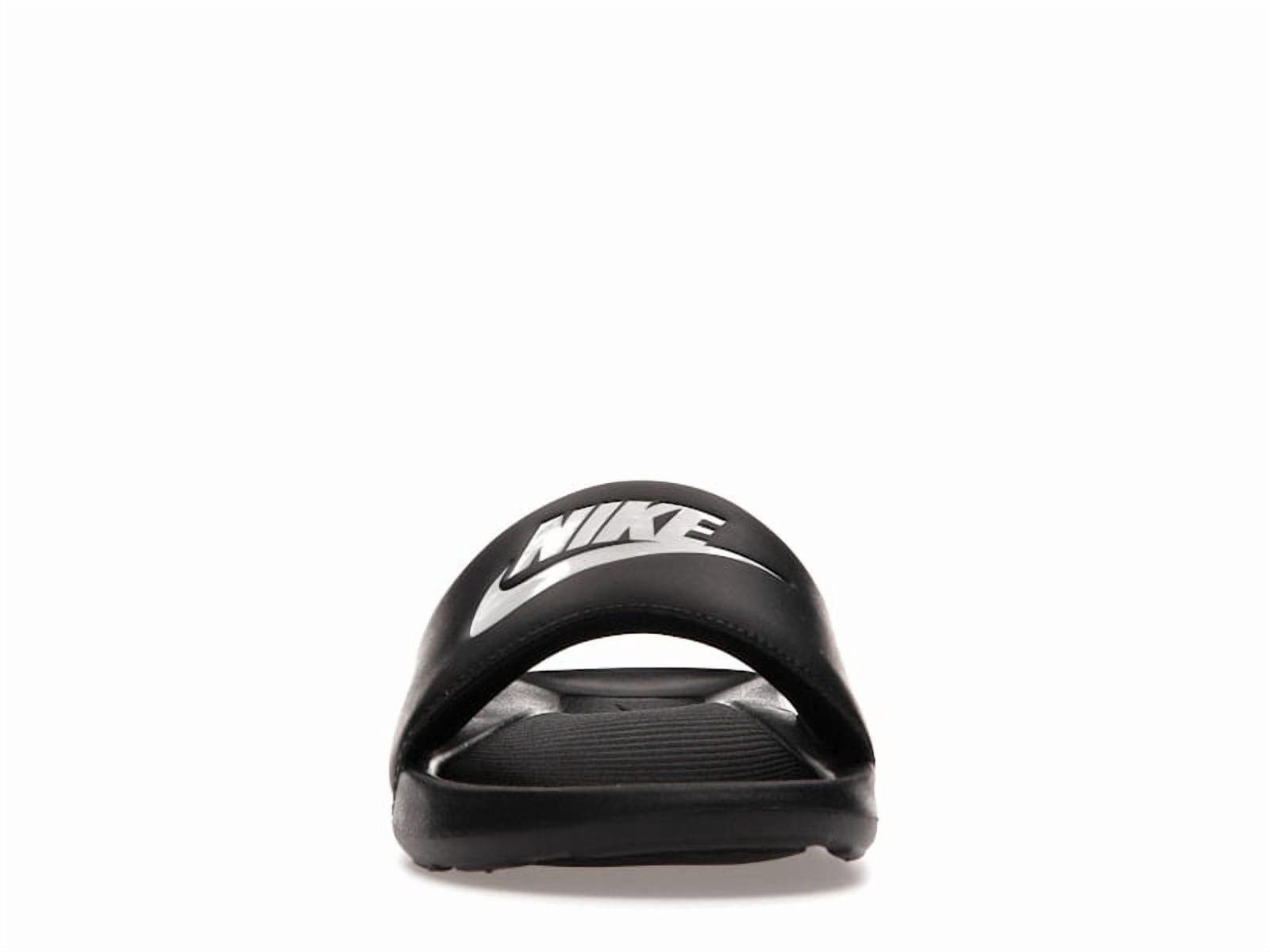 Men's Victori One Slide Black White Sandals, from StockX