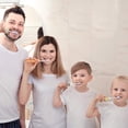 thumbnail image 5 of 4 Pcs Travel Toothbrush Set Mini Toothbrushes Soft Portable Toothbrushes Travels with Tooth Brush Cover Small Folding Individually Wrapped for Camping Home, 5 of 9