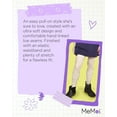 thumbnail image 7 of MeMoi  Flower Bunches Sheer Tights - Girls - Female, 6-8, Winter White, 7 of 7