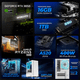 thumbnail image 3 of Computadora Gamer Xtreme PC Gaming NVIDIA GeForce RTX 3050 AMD Ryzen 5 5500 16GB SSD 1TB WIFI White experiencia de juego fluida en nivel medio, 3 of 6