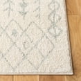thumbnail image 4 of SAFAVIEH Tulum Goddard Moroccan Geometric Area Rug, 3' x 5', Ivory/Light Grey, 4 of 6
