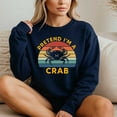 thumbnail image 4 of Pretend I'M A Crab – T-Shirt / Hoodie / Sweatshirt – Vintage Halloween Theme – Crabs Lover, 4 of 6