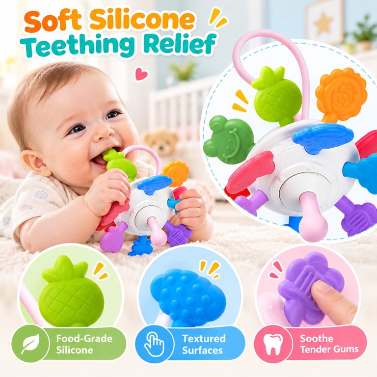 Rirool 38-Piece 6-in-1 Montessori Sensory Toy Set photo 2