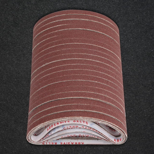 Belt Power Finger File Sander,100Pcs Belt Power Finger Polishing Belt Abrasive Sanding Belt Built for Precision