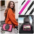 thumbnail image 7 of Case for Lenovo Tab M11 2023 TB-330FU/Xiaoxin Pad 2024 11 inch TB-331FC, 360 Rotating Stand Handle Shoulder Strap Heavy Duty Shockproof Cover, Rose PC, 7 of 7