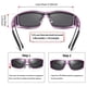thumbnail image 4 of Gafas de sol Fit Over URUMQI polarizadas con protección 100% UV400, 4 of 7