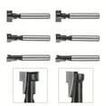 thumbnail image 3 of 3PC 6mm1/4 Tige T-Slot Coupeur Routeur Bit Hexagonal Boulon Trou de Clé Fraise, 3 of 5