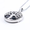 thumbnail image 1 of Natural Round Gem Stone Kabbalah Tree of Life Necklaces Pendants, 1 of 6