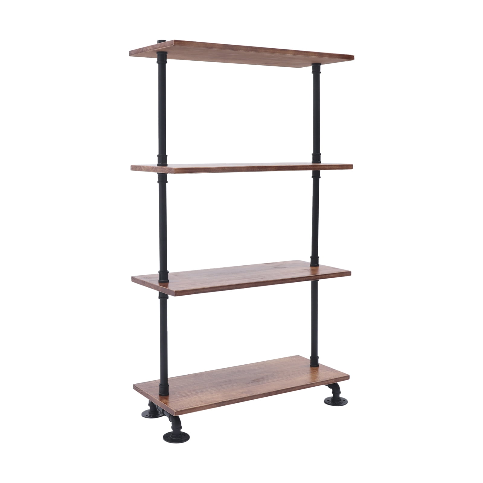 Miumaeov 4Tier Wood Heavy Duty Bookcase Storage Shelves Bookshelf Shoe