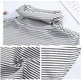 thumbnail image 2 of YooGuoGuo Women's Solid Stripe Turtleneck Dickey Collar Wear Outer or in Sweater Hoodie High Neck Mock Collar, 2 of 5