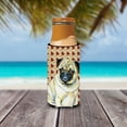 thumbnail image 3 of Carolines Treasures LH9117MUK Pug Fall Leaves Portrait Ultra Hugger for slim cans Slim Can multicolor, 3 of 6