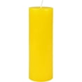 thumbnail image 1 of Zest Candle Pillar Candle, 2 by 6-Inch, Yellow, 1 of 5