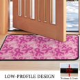 thumbnail image 3 of Pink Breast Cancer Door Rugs,Washable Non Slip Door Mats Indoor,Decorative Door Mats,Entry Mat Indoor for Entrance,Bedroom,Kitchen,Bathroom,30"x17", 3 of 6