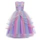 thumbnail image 1 of Vestido de unicornio de arcoíris para niñas, disfraz de princesa de fantasía para fiesta de cumpleaños, disfraz de Halloween para niños de 3 a 12 años Fivean unisex, 1 of 2