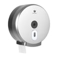 thumbnail image 1 of Dispensador de papel,montado en la pared CHUANGDIAN Papel higiénico de papel Dispensador redondo sos TOMSHOO Silver, 1 of 7