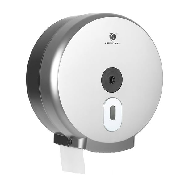 CHUANGDIAN Wallmounted Bathroom Tissue Dispenser Round Paper Towel Holder Paper Towel Dispenser