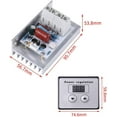 thumbnail image 4 of FYBTOF 10000W SCR Digital Voltage Regulator,AC 220V 80A Electrical Motor Speed Controller Regulator, High Power Voltage Regulator Dimming Thermostat-3901, 4 of 5