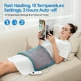 RENPHO Heating Pad, 10 Heat Settings, Auto Shut off, FSA Eligible, 12