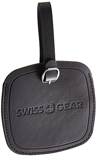 Swiss Gear Jumbo Black Luggage Tag - XL 