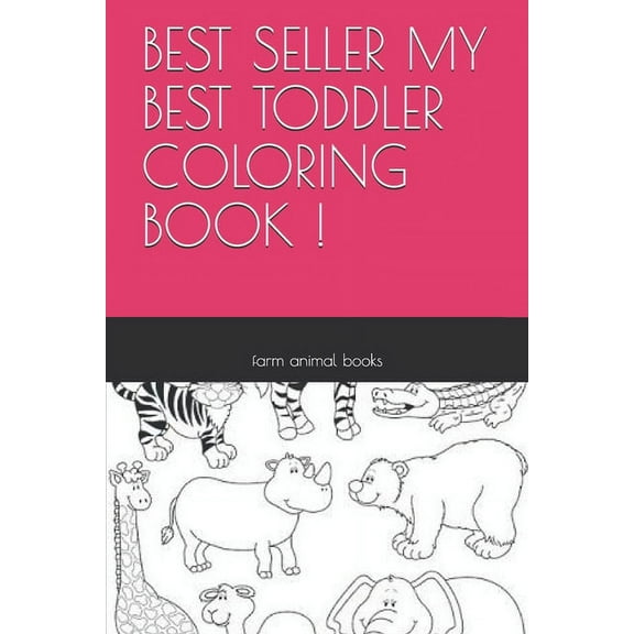 Best Seller My Best Toddler Coloring Book !