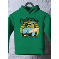 thumbnail image 3 of Monster Surfing Day Hoodie Toddler -Image by Shutterstock,  2 Toddler, 3 of 4