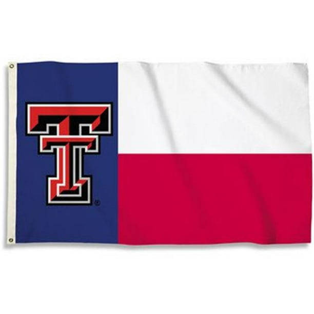 Bsi Products 35127 Texas Tech Red Raiders - Drapeau de 3 x 5 Pieds avec Oeillets
