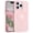 Clear Glitter, variant on DUEDUE Magnetic for iPhone 15 Pro Max Case 6.7"[Compatible with Mag safe] Slim Translucent Shockproof Drop Protection Phone Case for iPhone 15 Pro Max, Pink