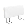 thumbnail image 2 of Cabecero 11.9cm Acolchado Cama Queen Ajustable Altura Ergonómico Pana Blanco Pinmoco D-WHSP, 2 of 8