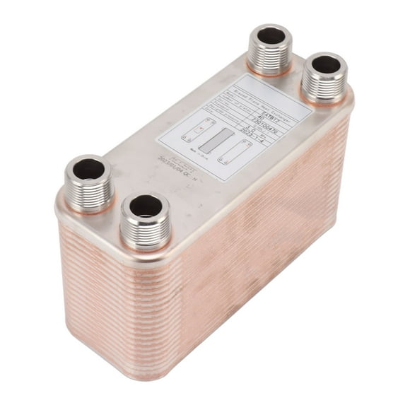 Stainless Steel Plate Heat ExchangerPlate Chiller Compact Heavy Brazed Plate Heat Exchanger Plate Chiller Impressive Results