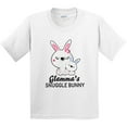 thumbnail image 3 of Inktastic Glammas Snuggle Bunny Easter Youth T-Shirt, 3 of 5