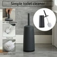 thumbnail image 2 of Toilet Brushes and Holders Toilet Brush Set,Soft Fur,Long Handle Toilet Brush,No Dead Corners,Toilet Toilet Toilet Cleaning Brush, 2 of 8