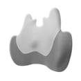 thumbnail image 3 of lionlar Lumbar Support Pillow Breathable Back Support for Gaming Chair Travel Office light gray, 3 of 9