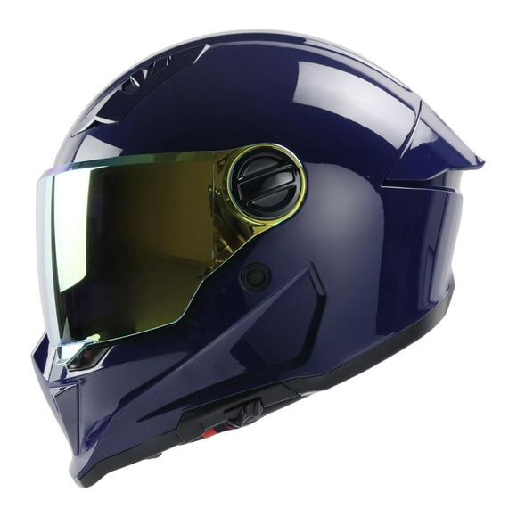 Casco Roda Astro Azul Mica Amarilla Cerrado Svs azul XL