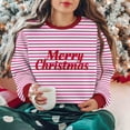 thumbnail image 2 of Winter Saving Talove Long Sleeve Shirts for Women Funny Graphic Sweatshirt Fall Fashion Must Haves Ladies Trendy Autumn Fashion Womens Tops Casual Dressy Christmas Shirts, 2 of 6