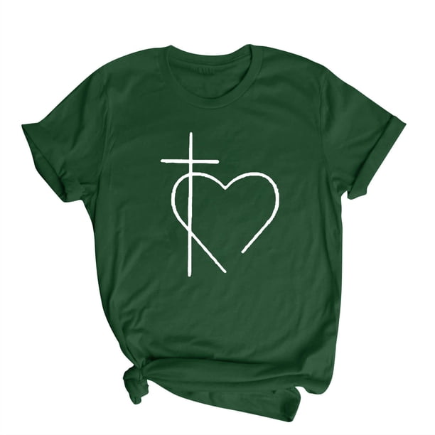 Blusas de Manga Corta para las Mujeres Divertida Impresión Cuello Redondo Camiseta Vintage, Blusas de Primavera para las Mujeres