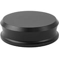 thumbnail image 1 of Hudson Hi-Fi SmallBen Estabilizador de peso récord con almohadilla protectora de cuero – Peso de vinilo de 9 onzas – Estabilizador LP duradero y elegante – Se adapta a cualquier tocadiscos – Negro mat, 1 of 5