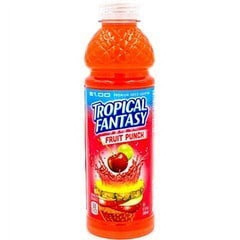 Tropical Fantasy Premium Juice Cocktail, Fruit Punch, 22.5 Fl Oz