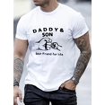 thumbnail image 1 of Men's Summer Casual T-Shirt with Unique Print Design - Soft Polyester Blend, Stretch Fit, Round Neck, Non-Transparent - Perfect for Daily Wear & Vacations Tee For Adult, Men, Women, Teen, Teenager, A, 1 of 6