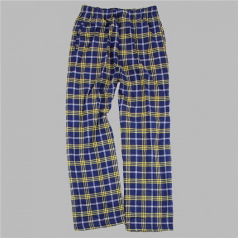 Boxercraft YF20CNG Youth Navy And Gold Flannel Pant,Navy/Gold,S