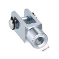 thumbnail image 3 of Unique Bargains Alloy 52mm Length M10x1.25 Female Thread Cylinder Clevis Y Connector, 3 of 5