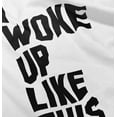 thumbnail image 5 of I Woke Up Like This Sleepy Naptime Toddler Boy Girl T Shirt Infant Toddler Brisco Brands 6M, 5 of 6