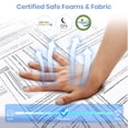thumbnail image 6 of JYYA88BB 10-inch Cooling Gel Memory Foam Mattress in a Box, Medium-Firm, Twin Size, 6 of 12