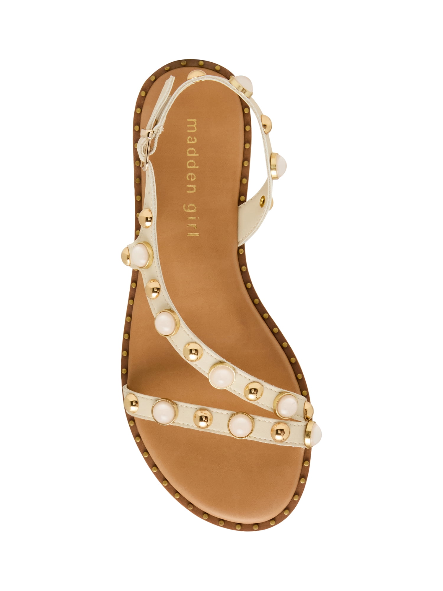Madden Girl Women's Wittty Jeweled Strappy Sandal