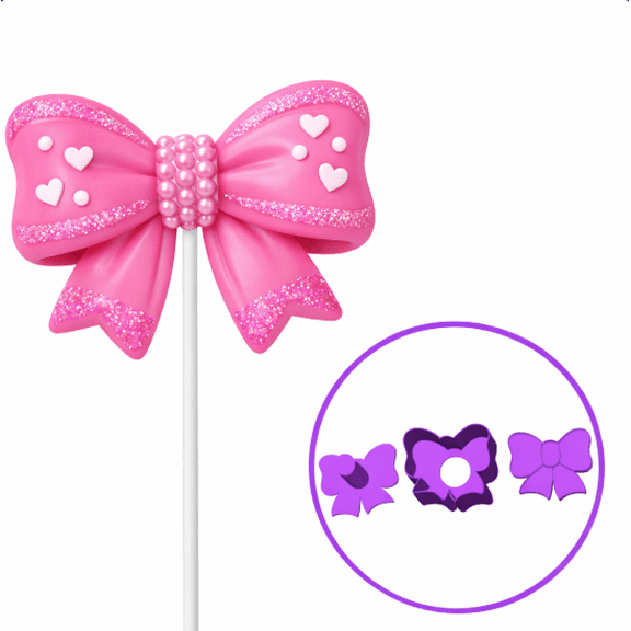 Bow Cake Pop Mold #2