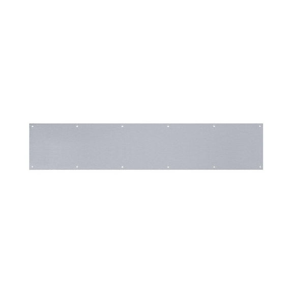 KioJJp Manufacturing DT100055 Kick Plate, Stainless Steel, 6" x 30"
