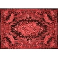 thumbnail image 1 of Ahgly Company Indoor Rectangle Medallion Red French Area Rugs, 4' x 6', 1 of 4