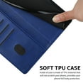 thumbnail image 5 of Compatible for Samsung Galaxy S22 Plus Wallet Case with Card Slots Holder Magnetic Flip Cover, Luxury PU Leather Soft Silicone Shockproof Kickstand Folio Case for Samsung Galaxy S22 Plus,Blue, 5 of 6