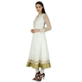 thumbnail image 5 of Bimba Women Classy Net Anarkali Kurta Kurti Long Bridal Maxi Indian Custom Dress, 5 of 8