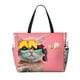 thumbnail image 1 of Disketp Cool Cat Pink Sunglasses Bolsa de Playa de Gran Capacidad, Bolso Impermeable y a Prueba de Arena para Mujer, Ideal para Playa, Piscina y Natación, 1 of 7