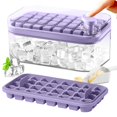 thumbnail image 1 of Double Layer Summer Ice Cube Maker Press Demould Refrigerator Ice Cube Mold, 1 of 5